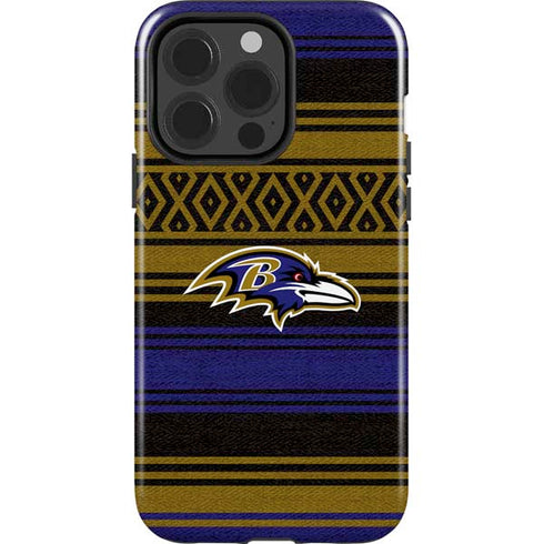 NFL Baltimore Ravens Trailblazer iPhone 15 Pro Impact Case